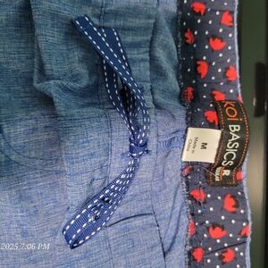 Koi Basics Blue Women's  Scrub Pants Size Medium